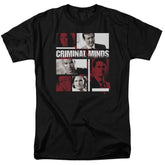 Criminal Minds Character Boxes Men's 18/1 Cotton Short-Sleeve T-Shirt