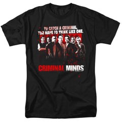 Criminal Minds Think Like One Men's 18/1 Cotton Short-Sleeve T-Shirt