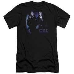 CSI At The Scene Men's Ultra-Soft 30/1 Cotton Slim Short-Sleeve T-Shirt