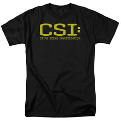 CSI Logo Men's 18/1 Cotton Short-Sleeve T-Shirt