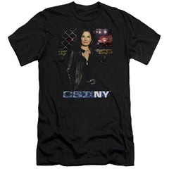 CSI: NY Jo Men's Ultra-Soft 30/1 Cotton Slim Short-Sleeve T-Shirt