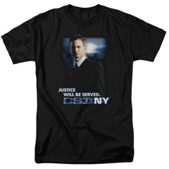 CSI: NY Justice Served Men's 18/1 Cotton Short-Sleeve T-Shirt