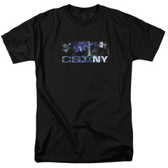 CSI: NY Never Rests Men's 18/1 Cotton Short-Sleeve T-Shirt