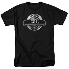 CSI Rendered Logo Men's 18/1 Cotton Short-Sleeve T-Shirt