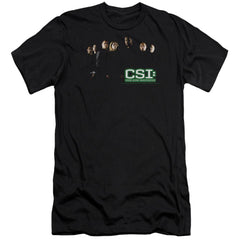 CSI Shadow Cast Men's Ultra-Soft 30/1 Cotton Slim Short-Sleeve T-Shirt