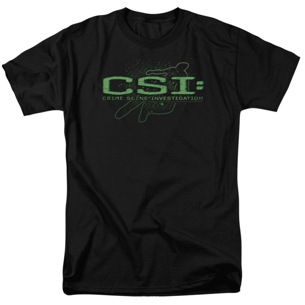 CSI Sketchy Shadow Men's 18/1 Cotton Short-Sleeve T-Shirt