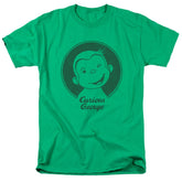 Curious George Classic Wink Men's 18/1 Cotton Short-Sleeve T-Shirt