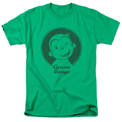 Curious George Classic Wink Men's 18/1 Cotton Short-Sleeve T-Shirt