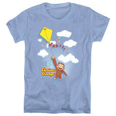 Curious George Flight Women's 18/1 Cotton Short-Sleeve T-Shirt