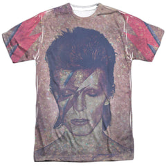 David Bowie Glam Men's Regular Fit Polyester Short-Sleeve T-Shirt