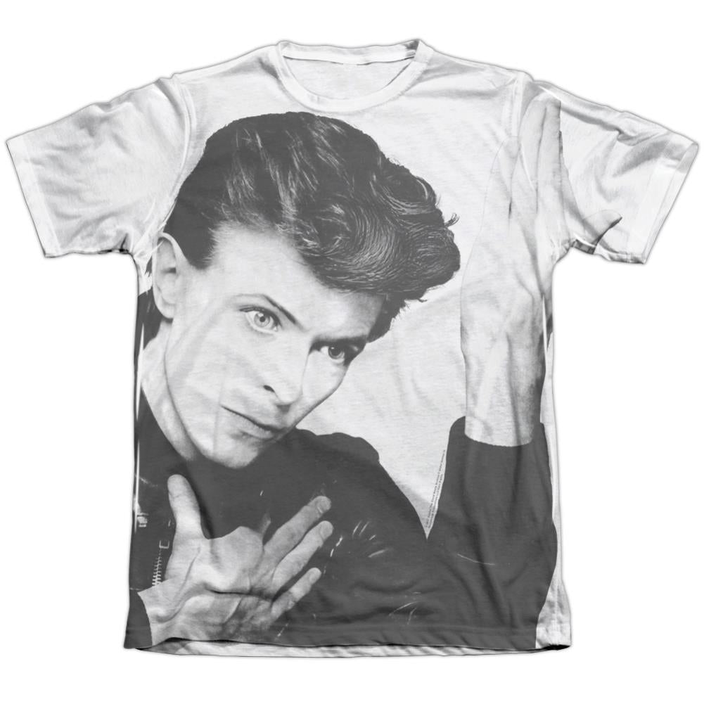 David Bowie Hero Men's Regular Fit Poly Cotton Short-Sleeve T-Shirt
