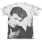 David Bowie Hero Men's Regular Fit Poly Cotton Short-Sleeve T-Shirt