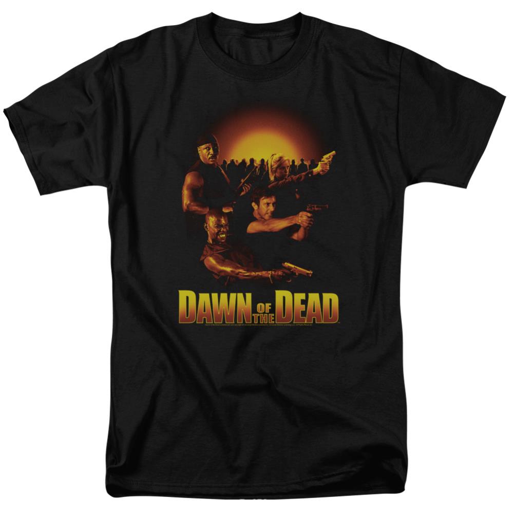 Dawn Of The Dead Dawn Collage Men's 18/1 Cotton Short-Sleeve T-Shirt