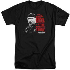 Dawn Of The Dead Worse Than Death Men's 18/1 Tall Cotton Short-Sleeve T-Shirt