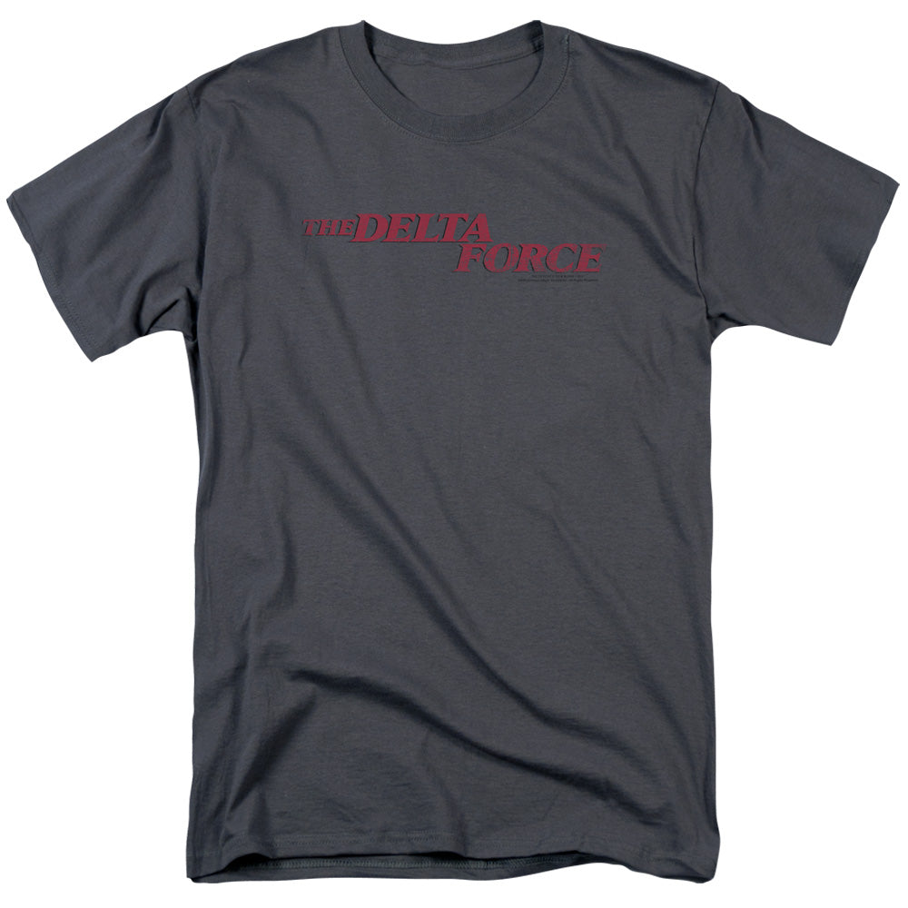 Delta Force Distressed Logo Men's 18/1 Cotton Short-Sleeve T-Shirt