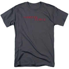 Delta Force Distressed Logo Men's 18/1 Cotton Short-Sleeve T-Shirt