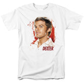 Dexter Blood Splatter Men's 18/1 Cotton Short-Sleeve T-Shirt