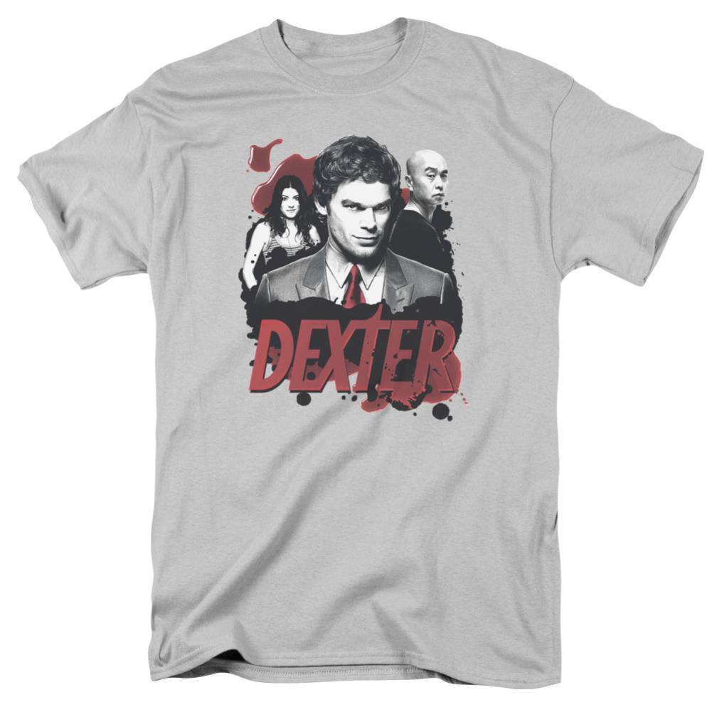 Dexter Bloody Trio Men's 18/1 Cotton Short-Sleeve T-Shirt