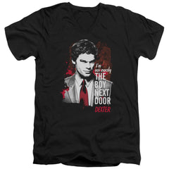 Dexter Boy Next Door Men's 30/1 Cotton Slim V-Neck T-Shirt