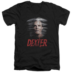 Dexter Plastic Wrap Men's 30/1 Cotton Slim V-Neck T-Shirt
