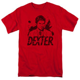 Dexter Splatter Dex Men's 18/1 Cotton Short-Sleeve T-Shirt