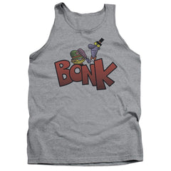 Dexter'S Laboratory Bonk Men's 18/1 Cotton Tank Top