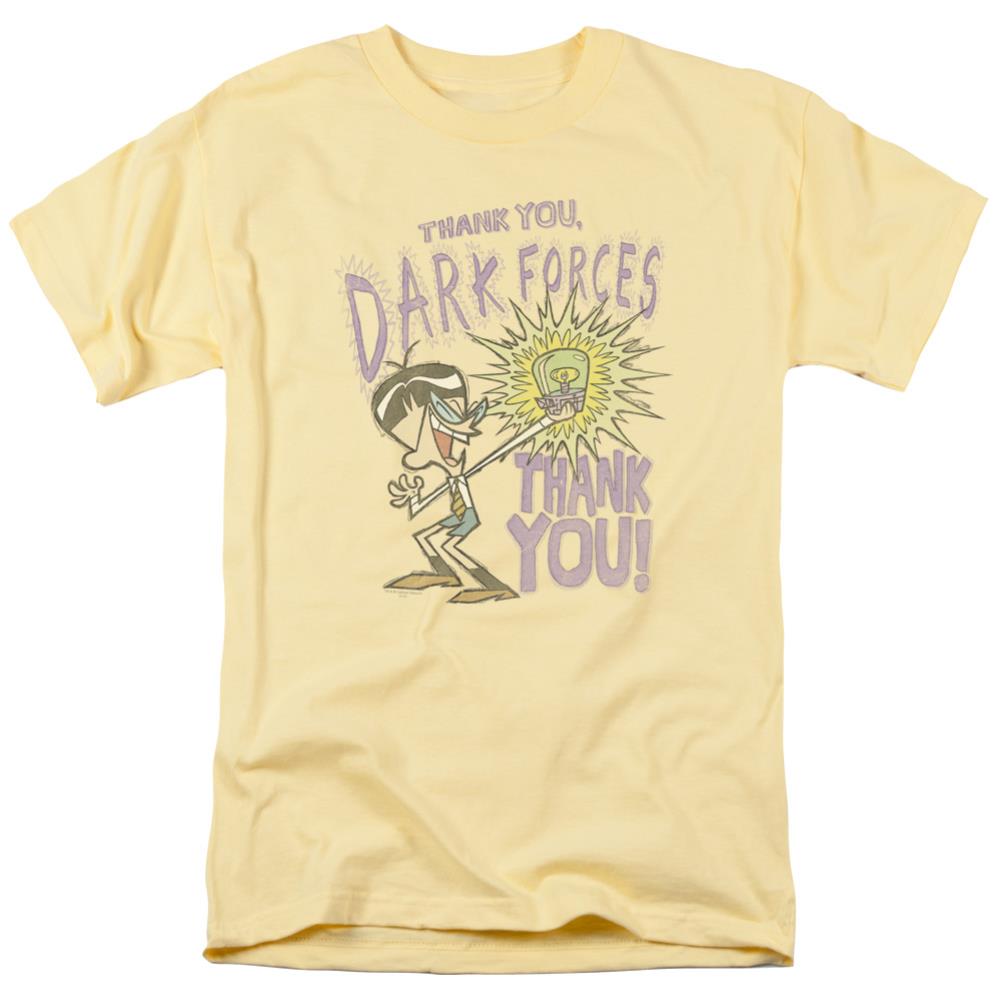 Dexter'S Laboratory Dark Forces Men's 18/1 Cotton Short-Sleeve T-Shirt