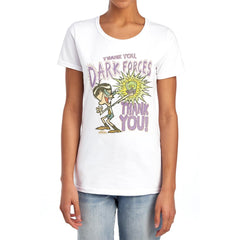 Dexter'S Laboratory Dark Forces Women's 18/1 Cotton Short-Sleeve T-Shirt