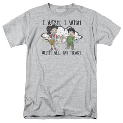 Dragon Tales I Wish With All My Heart Men's 18/1 Cotton Short-Sleeve T-Shirt