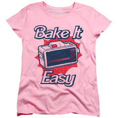 Easy Bake Oven Bake It Easy Women's 18/1 Cotton Short-Sleeve T-Shirt