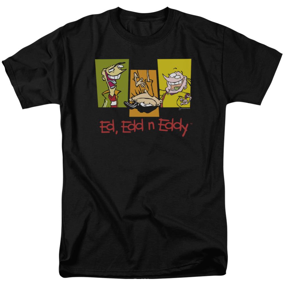 Ed Edd N Eddy 3 Eds Men's 18/1 Cotton Short-Sleeve T-Shirt