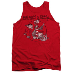 Ed Edd N Eddy Gang Men's 18/1 Cotton Tank Top