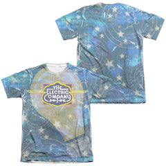 Electric Company Electrifying (Front/Back Print) Men's Regular Fit Poly Cotton Short-Sleeve T-Shirt