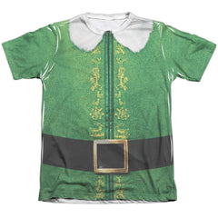 Elf Buddy Costume Men's Regular Fit Poly Cotton Short-Sleeve T-Shirt