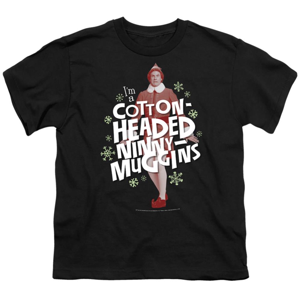 Elf Cotton-Headed Ninny Muggins Youth 18/1 100% Cotton Short-Sleeve T-Shirt