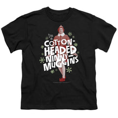 Elf Cotton-Headed Ninny Muggins Youth 18/1 100% Cotton Short-Sleeve T-Shirt