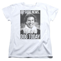 Elf Must Love Dogs Women's 18/1 Cotton Short-Sleeve T-Shirt