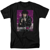 Elvis Presley 35 Leather Men's 18/1 Cotton Short-Sleeve T-Shirt