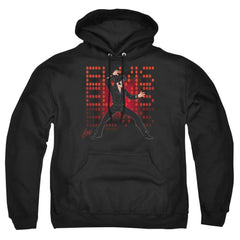 Elvis Presley 69 Anime Men's Pull-Over 75 25 Poly Hoodie