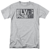 Elvis Presley Block Letters Men's 18/1 Cotton Short-Sleeve T-Shirt