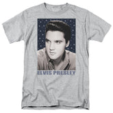 Elvis Presley Blue Sparkle Men's 18/1 Cotton Short-Sleeve T-Shirt