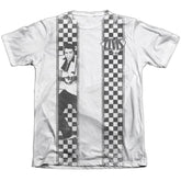 Elvis Presley Checkered Bowling Shirt Men's Regular Fit Poly Cotton Short-Sleeve T-Shirt