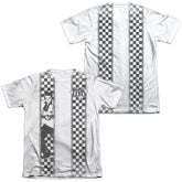 Elvis Presley Checkered Bowling Shirt Men's Regular Fit Poly Cotton Short-Sleeve T-Shirt