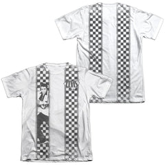 Elvis Presley Checkered Bowling Shirt Men's Regular Fit Poly Cotton Short-Sleeve T-Shirt