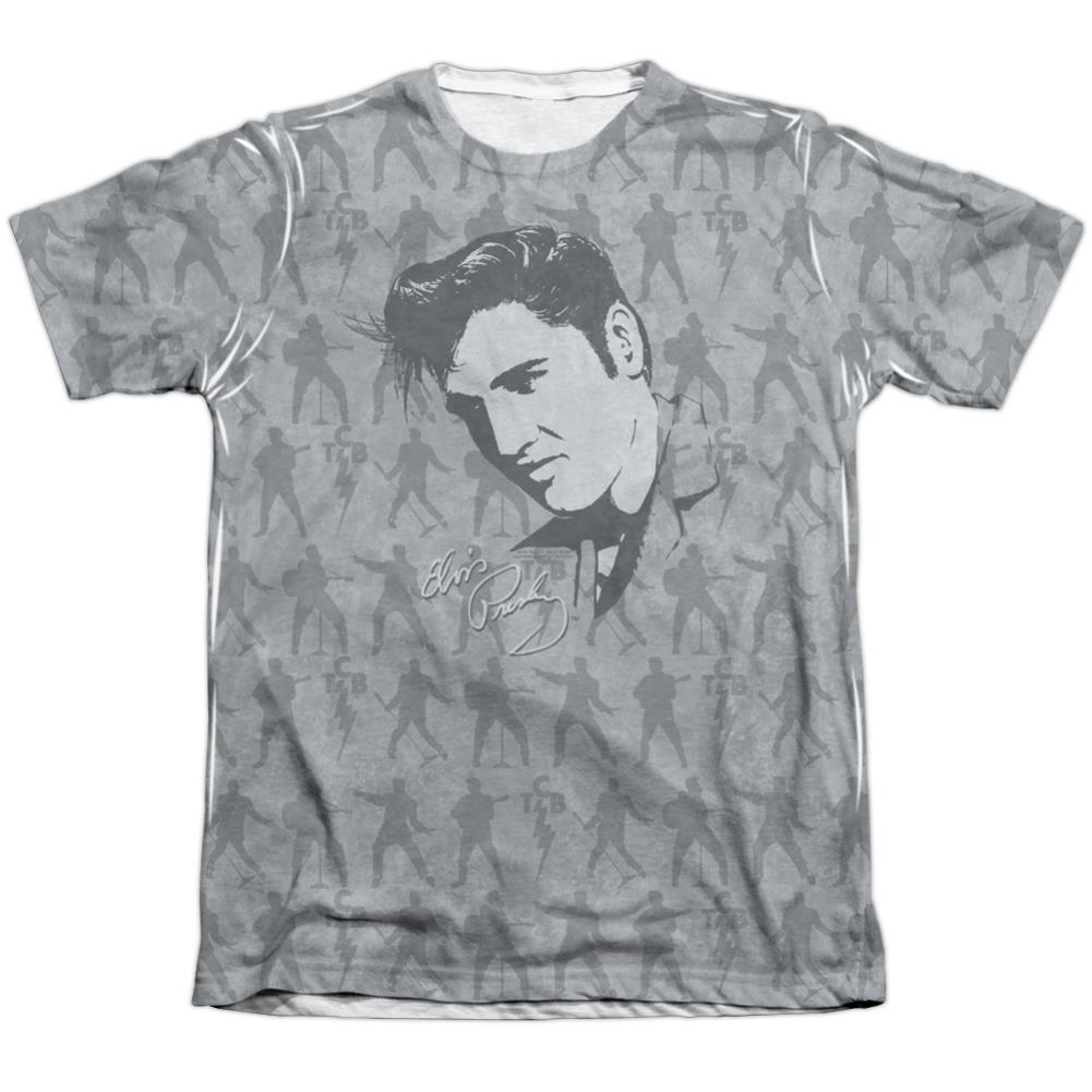 Elvis Presley Down To Business Men's Regular Fit Poly Cotton Short-Sleeve T-Shirt