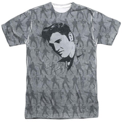 Elvis Presley Down To Business Men's Regular Fit Polyester Short-Sleeve T-Shirt