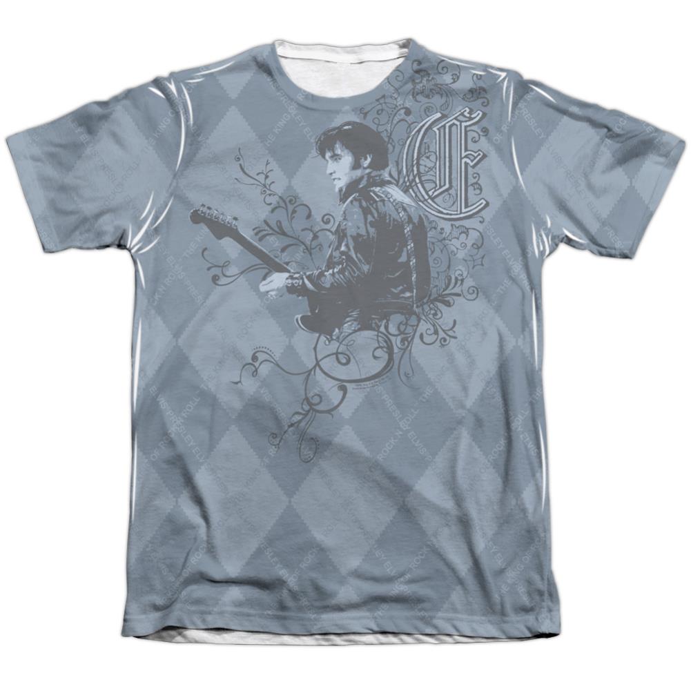 Elvis Presley Elvigyle Men's Regular Fit Poly Cotton Short-Sleeve T-Shirt