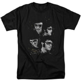 Elvis Presley Faces Men's 18/1 Cotton Short-Sleeve T-Shirt