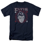 Elvis Presley Hail The King Men's 18/1 Cotton Short-Sleeve T-Shirt