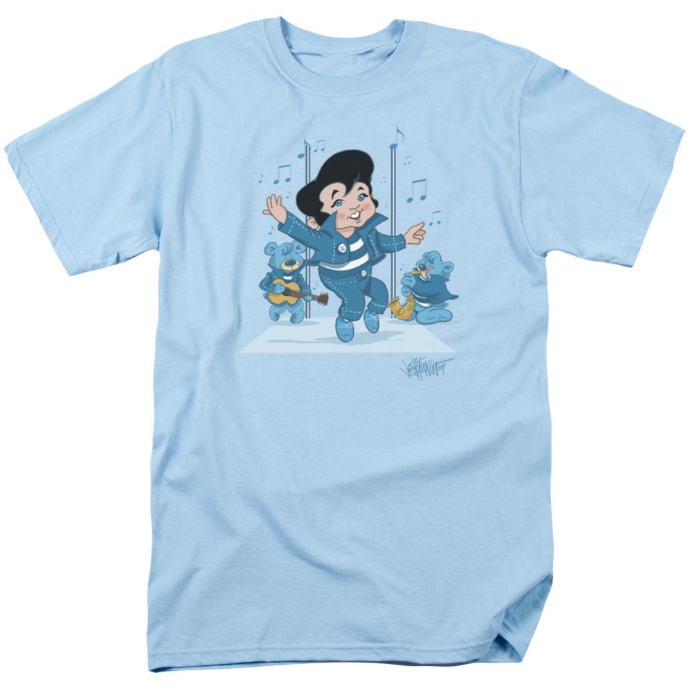 Elvis Presley Jailhouse Rocker Men's 18/1 Cotton Short-Sleeve T-Shirt